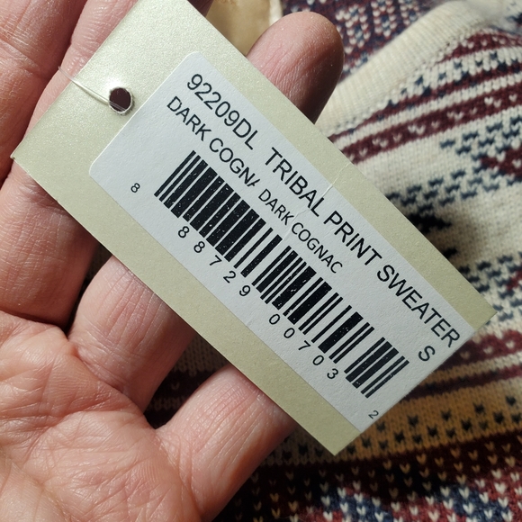 NWT Urban Outfitters Skies Are Blue Tribal Print Angora Blend Sweater Dress - Picture 5 of 7